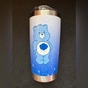 Care Bears x Lug Guzzle Tumbler Travel Mug — Grumpy Bear (Like I Care Blue)